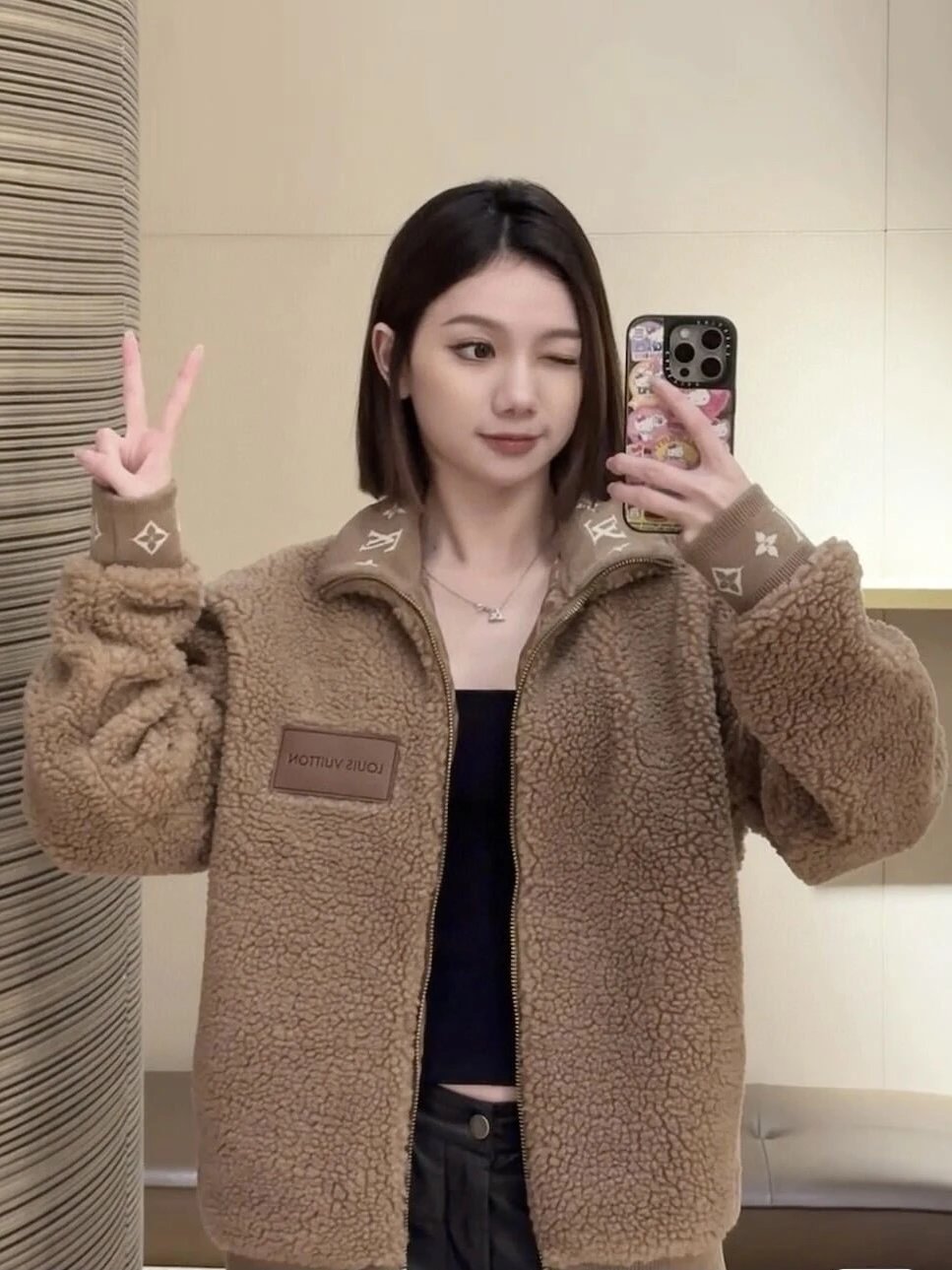 RD-C235 · Jacquard Fleece Zip Jacket showcase view 11