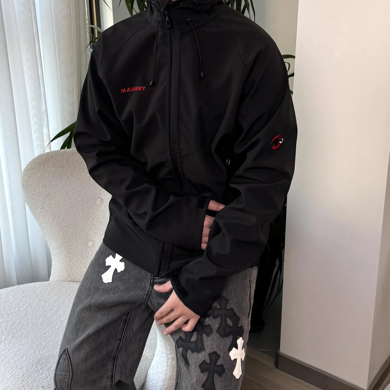 RD-C040 · Hooded Fleece Softshell Jacket showcase view 1