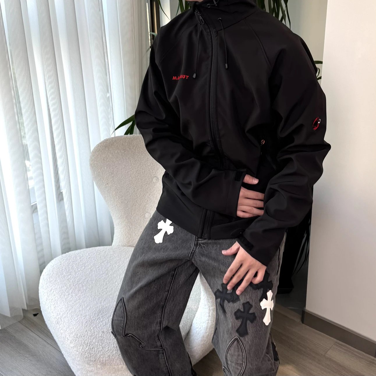 RD-C040 · Hooded Fleece Softshell Jacket showcase view 2
