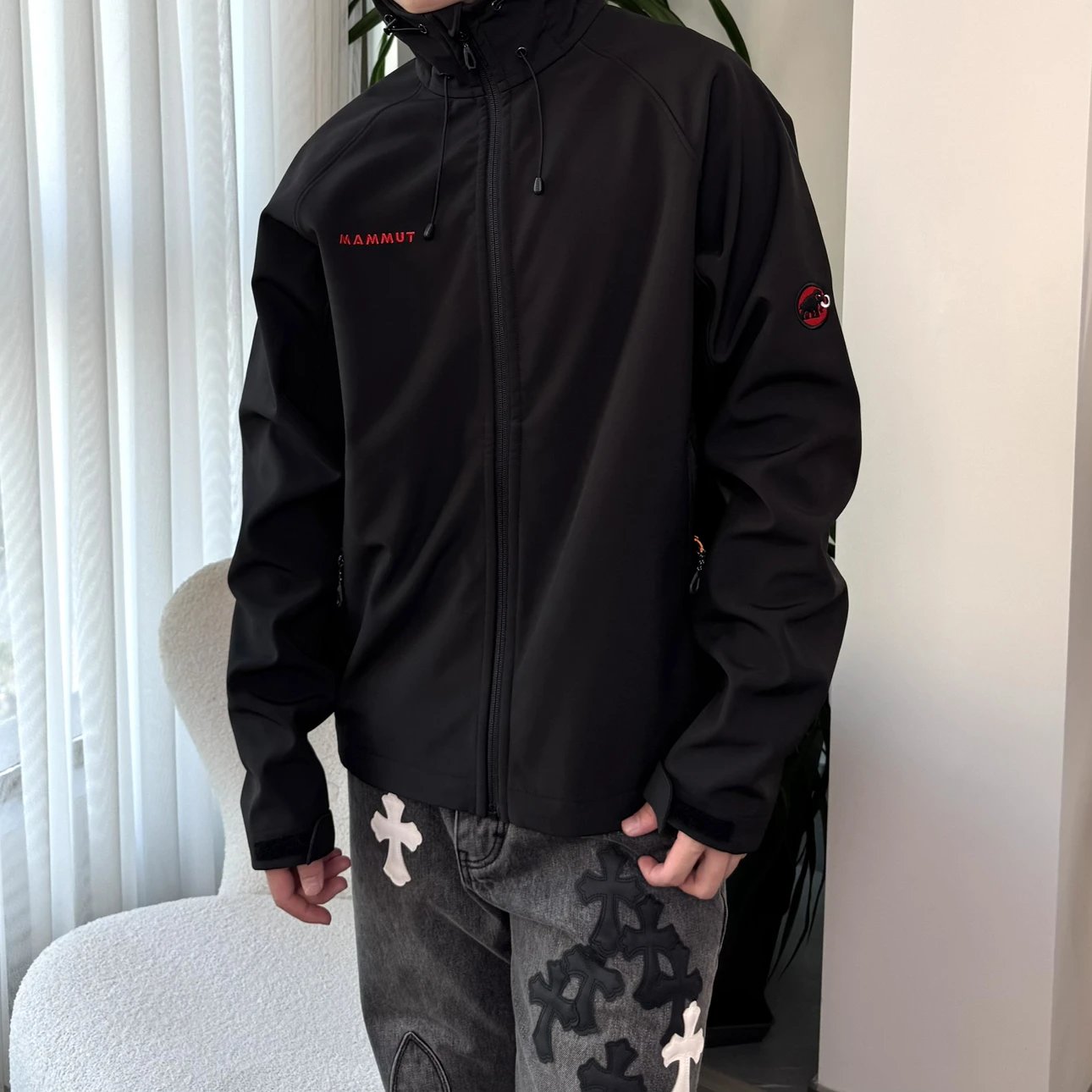 RD-C040 · Hooded Fleece Softshell Jacket showcase view 4