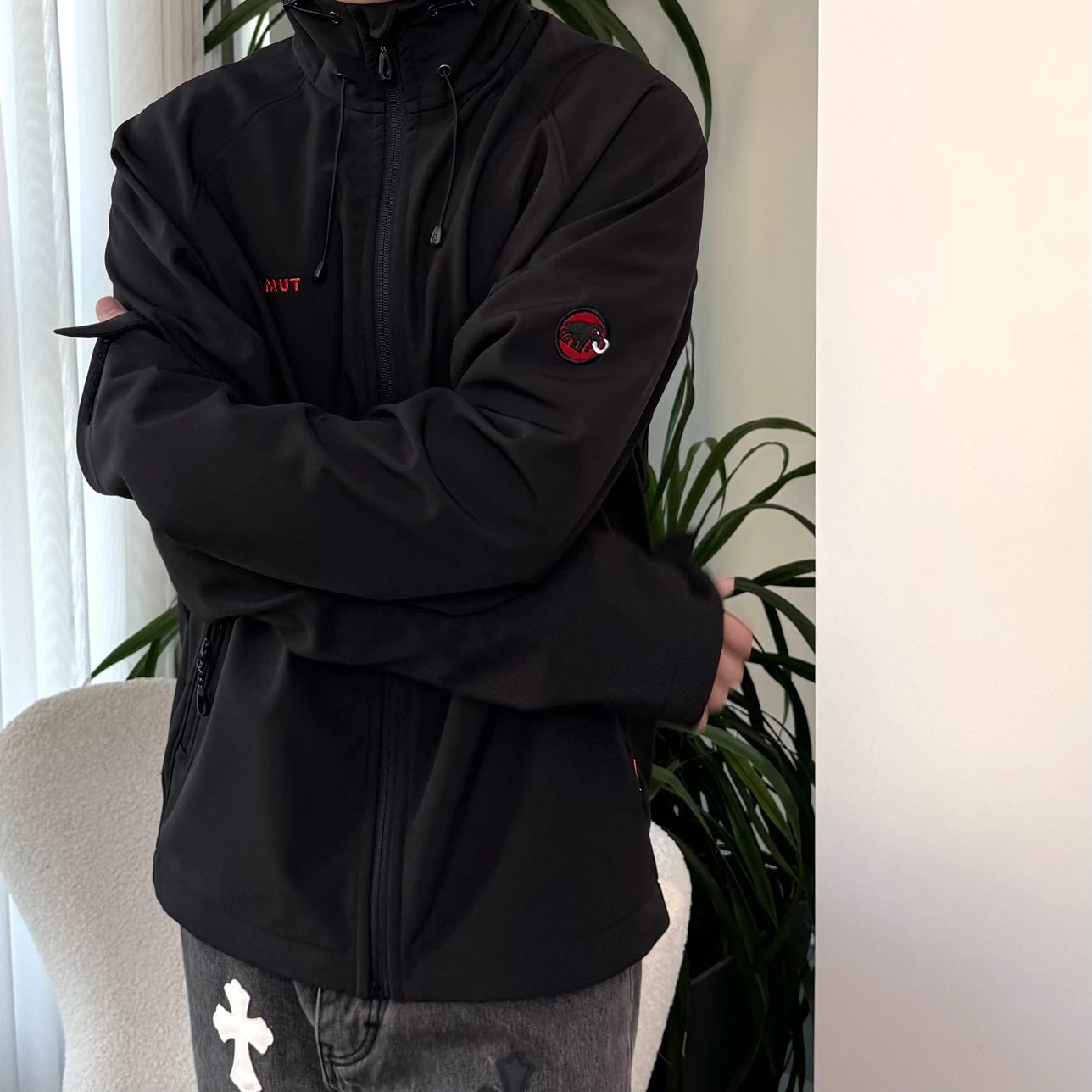 RD-C040 · Hooded Fleece Softshell Jacket showcase view 7