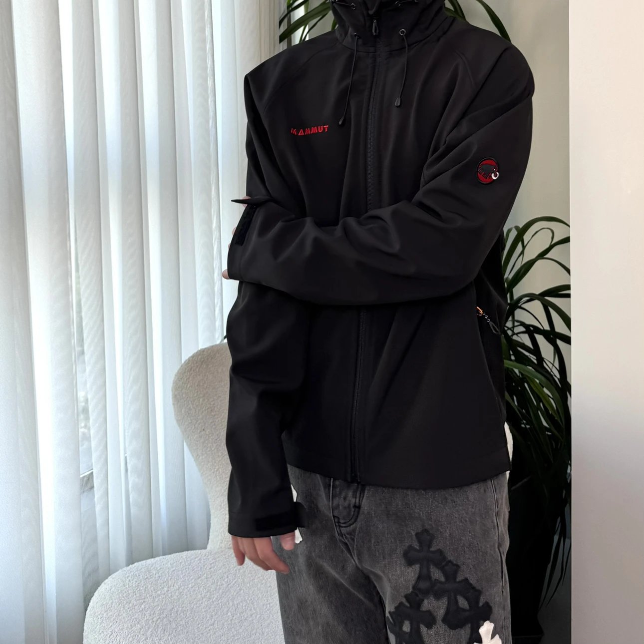 RD-C040 · Hooded Fleece Softshell Jacket showcase view 8