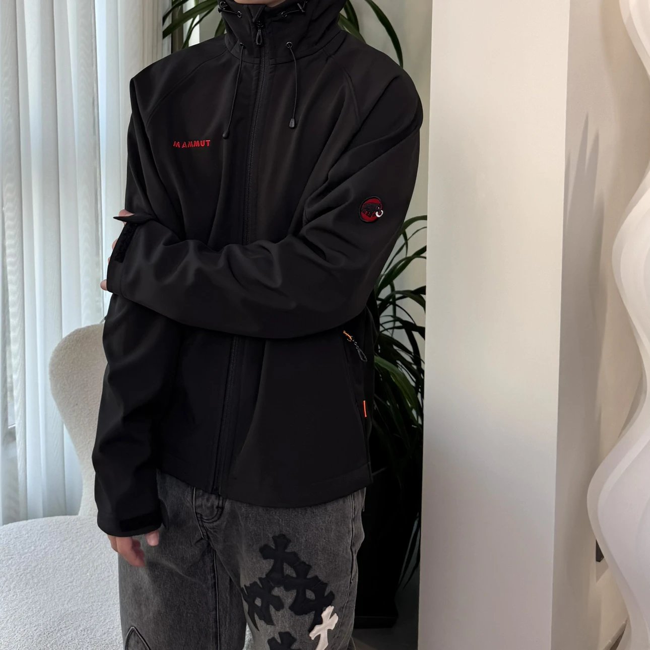 RD-C040 · Hooded Fleece Softshell Jacket showcase view 9