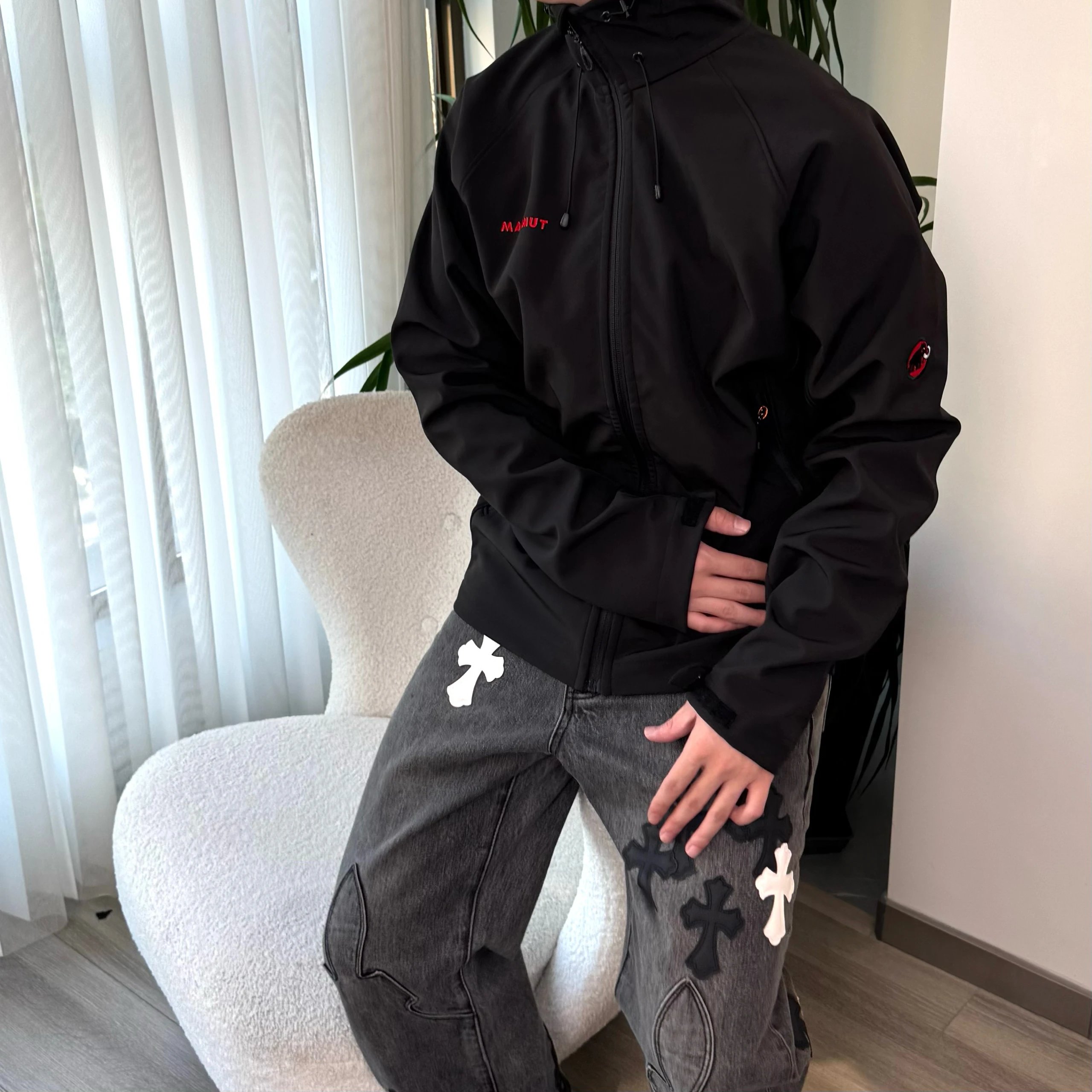 RD-C040 · Hooded Fleece Softshell Jacket showcase view 10