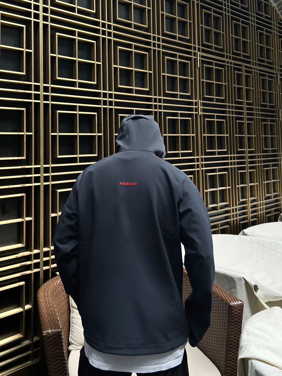 RD-C040 · Hooded Fleece Softshell Jacket showcase view 13