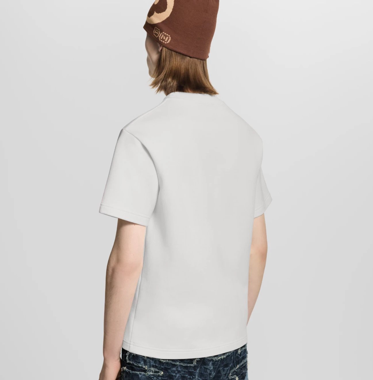 RD-C177 · Pineapple-Jacquard Pocket T-Shirt showcase view 7