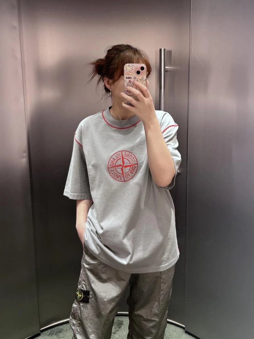 RD-C179 · Year of the Snake Embroidered T-Shirt – Grey showcase view 9
