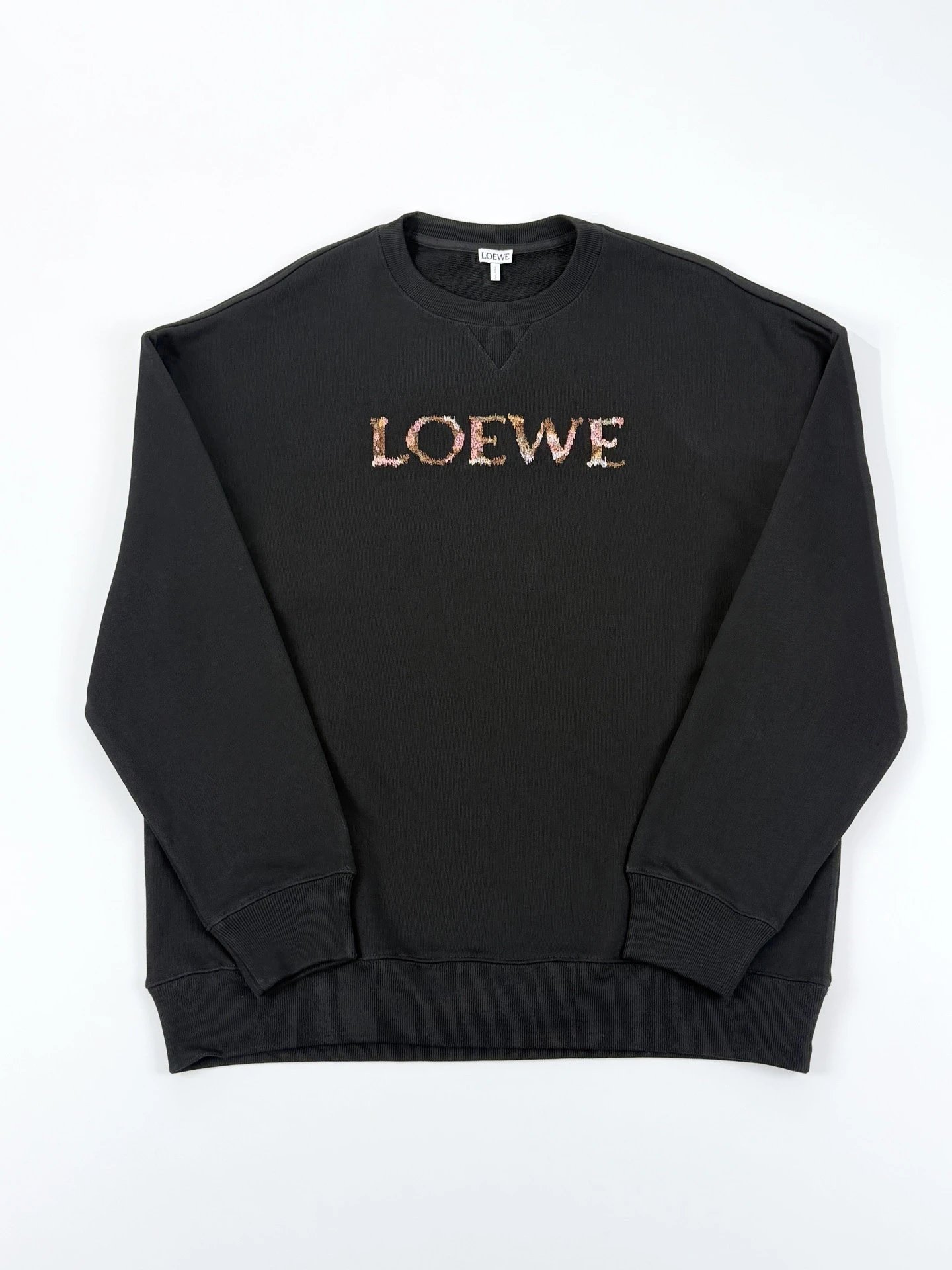 RD-C271 · Dissolved Logo Embroidered Crewneck Sweatshirt showcase view 10