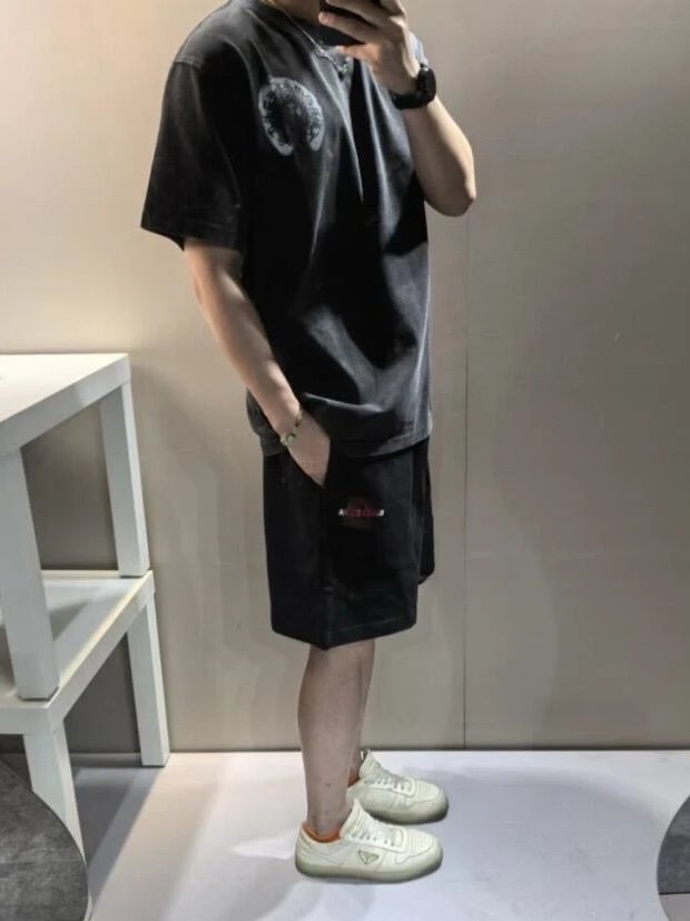RD-C293 · Elastic-Waist Pocket Shorts showcase view 7