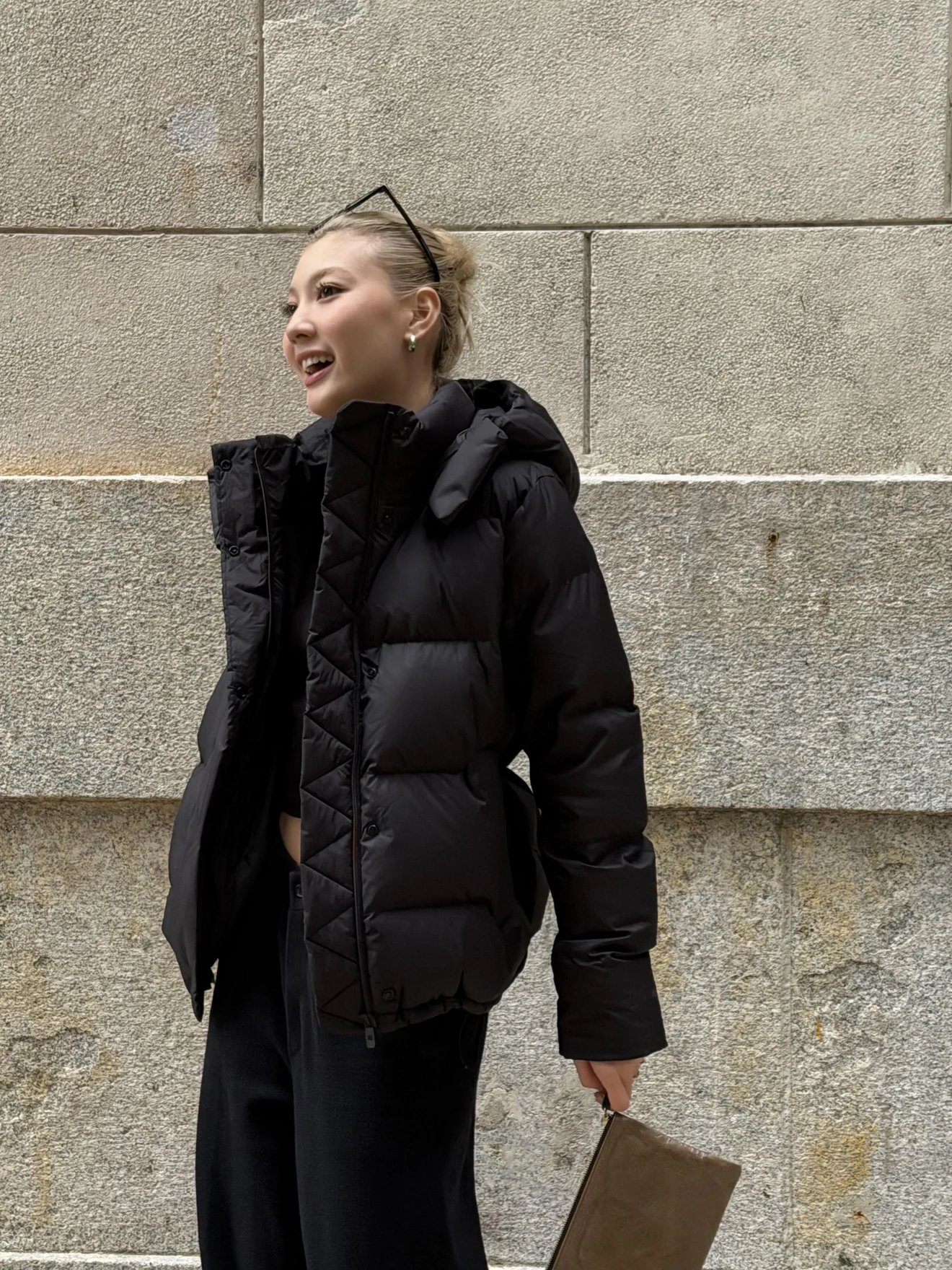 RD-C325 · Five-Baffle Short Goose Down Jacket showcase view 1