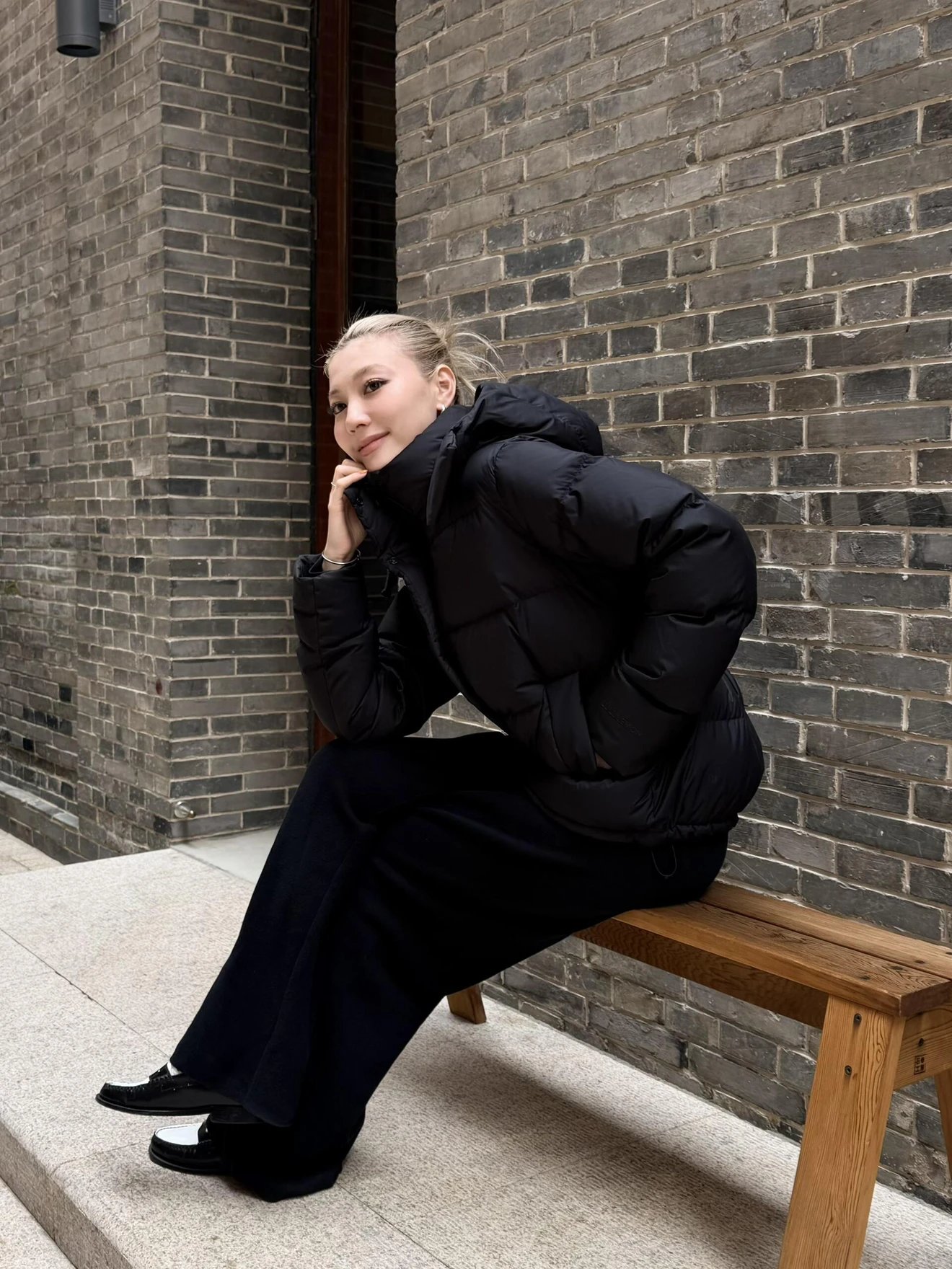 RD-C325 · Five-Baffle Short Goose Down Jacket showcase view 5