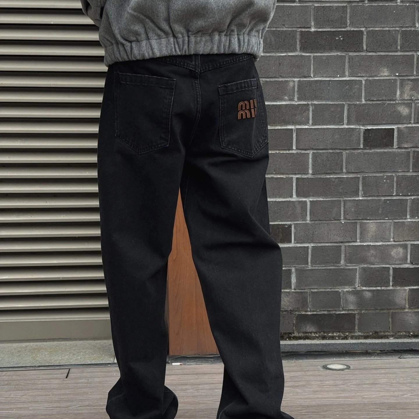 RD-C421 · Patch-Letter Jeans showcase view 1