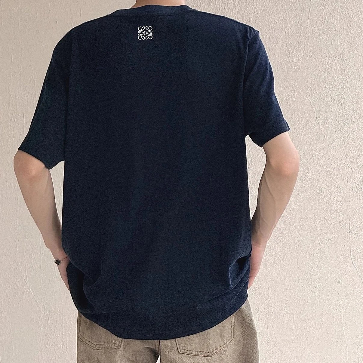 RD-C181 · Letter-Print Cotton-Blend T-Shirt showcase view 9