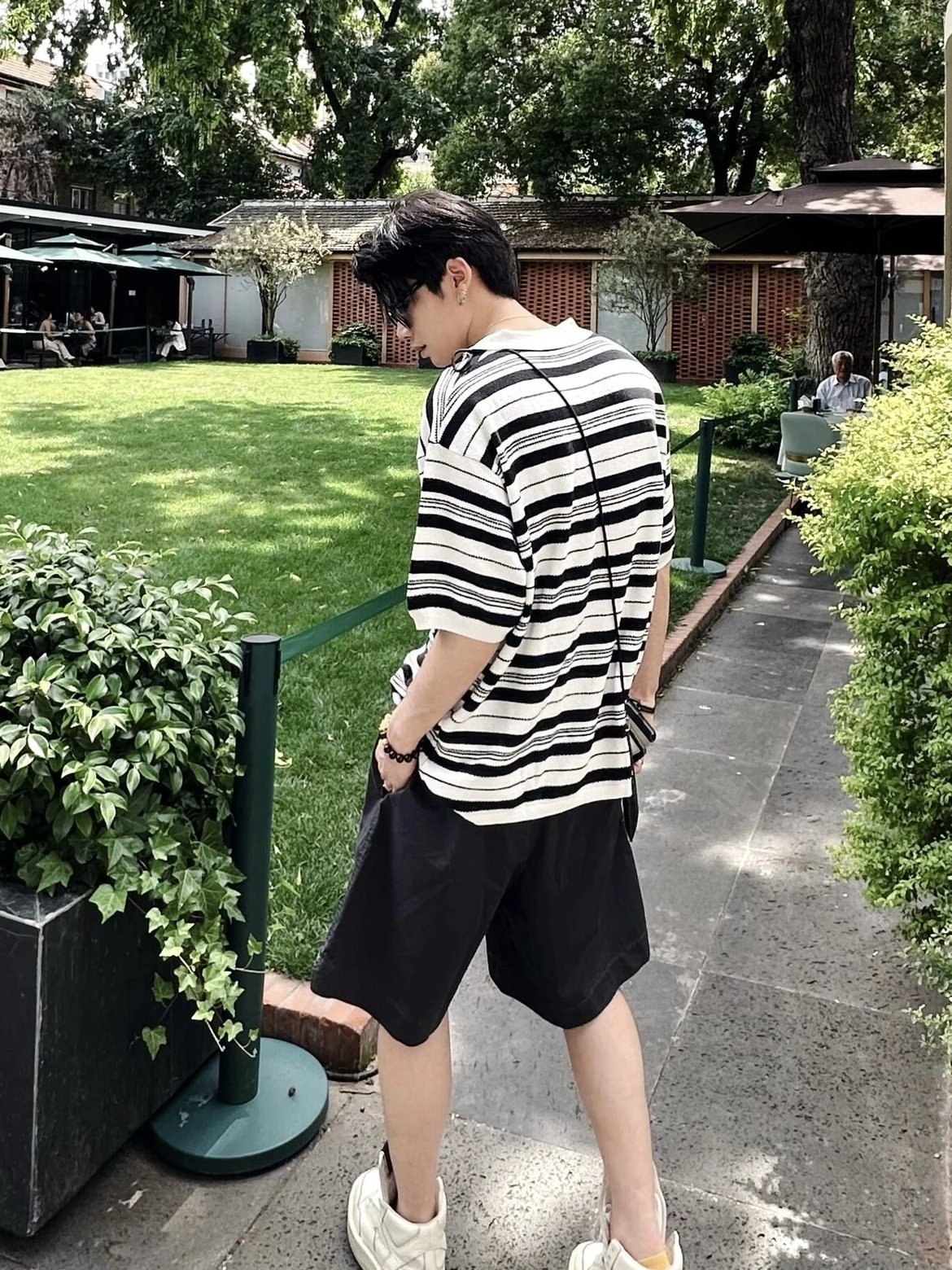 RD-C294 · Double-Waist Straight Casual Shorts showcase view 5