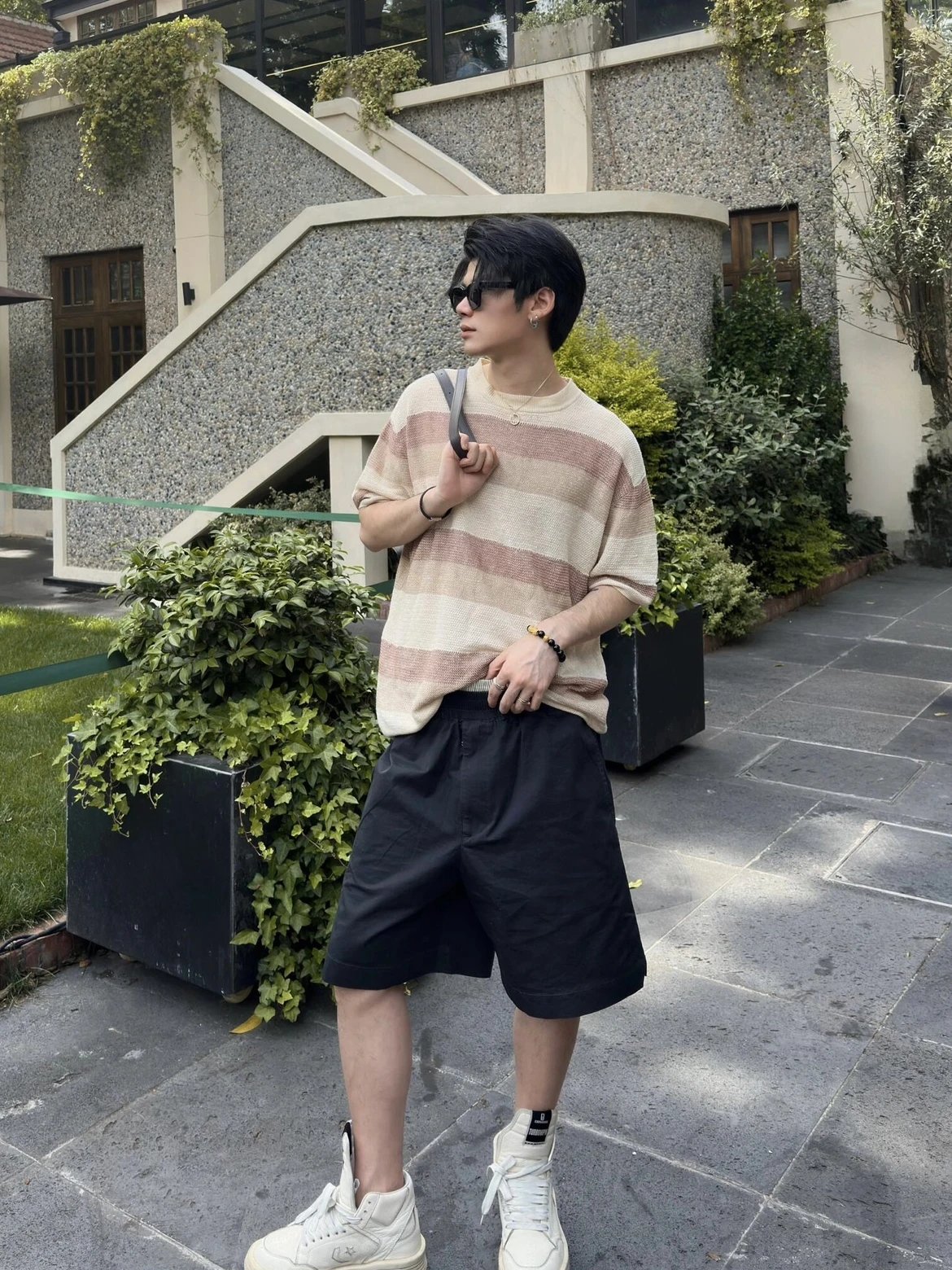 RD-C294 · Double-Waist Straight Casual Shorts showcase view 6