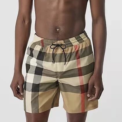 RD-C295 · Classic Patchwork Plaid Drawstring Shorts showcase view 1