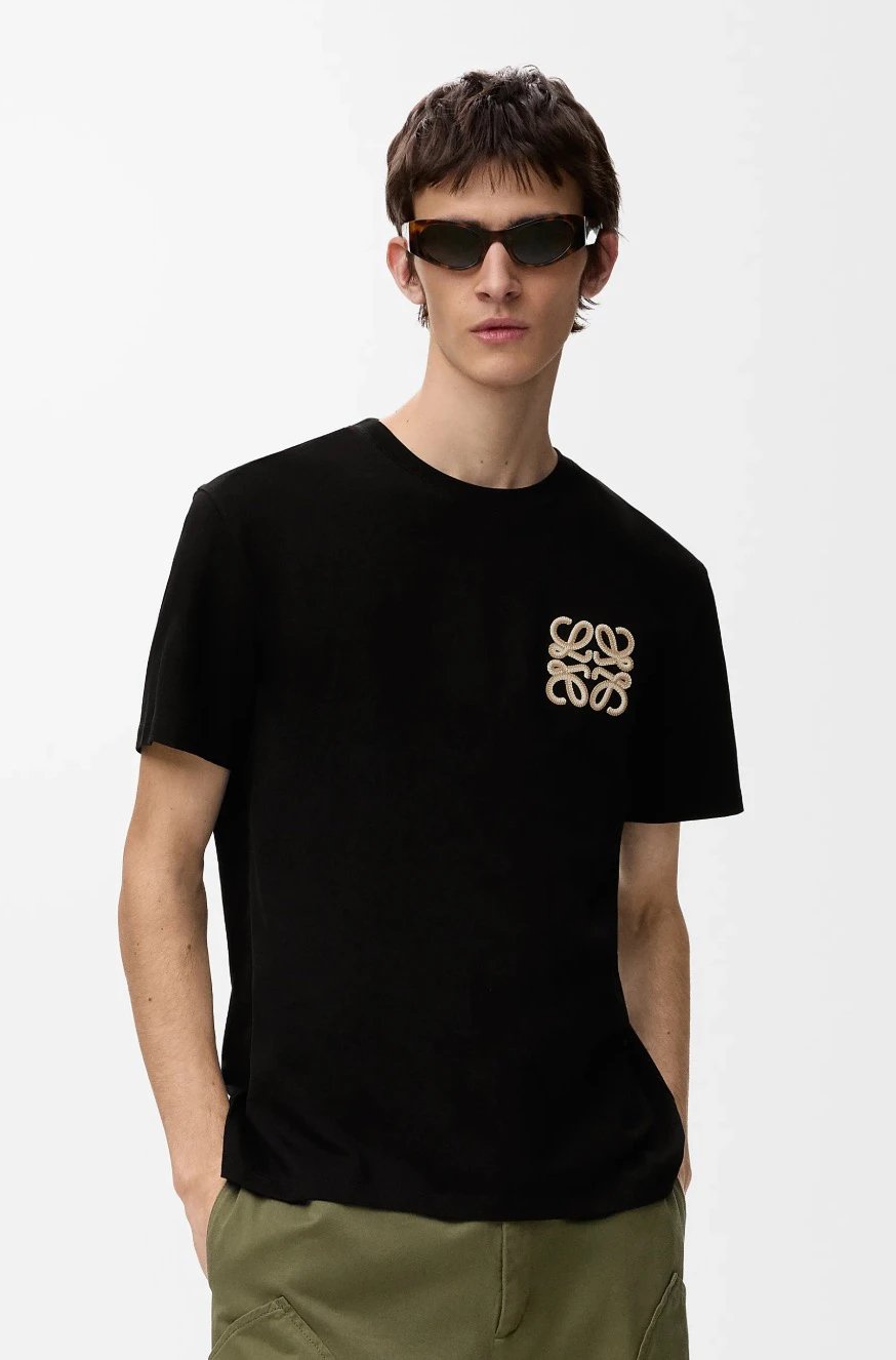 RD-C184 · Matte Anagram Embroidery T-Shirt showcase view 1