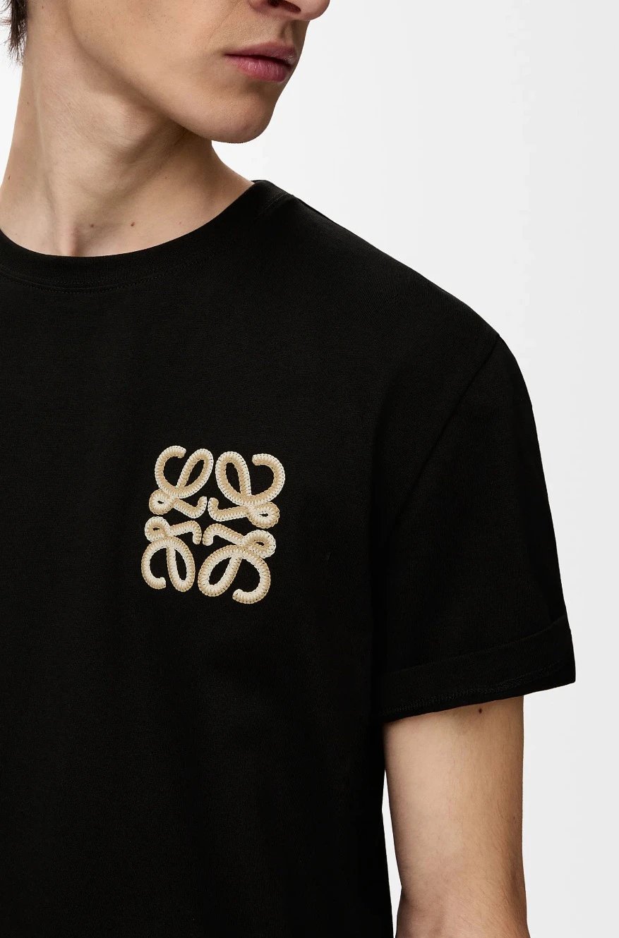 RD-C184 · Matte Anagram Embroidery T-Shirt showcase view 4