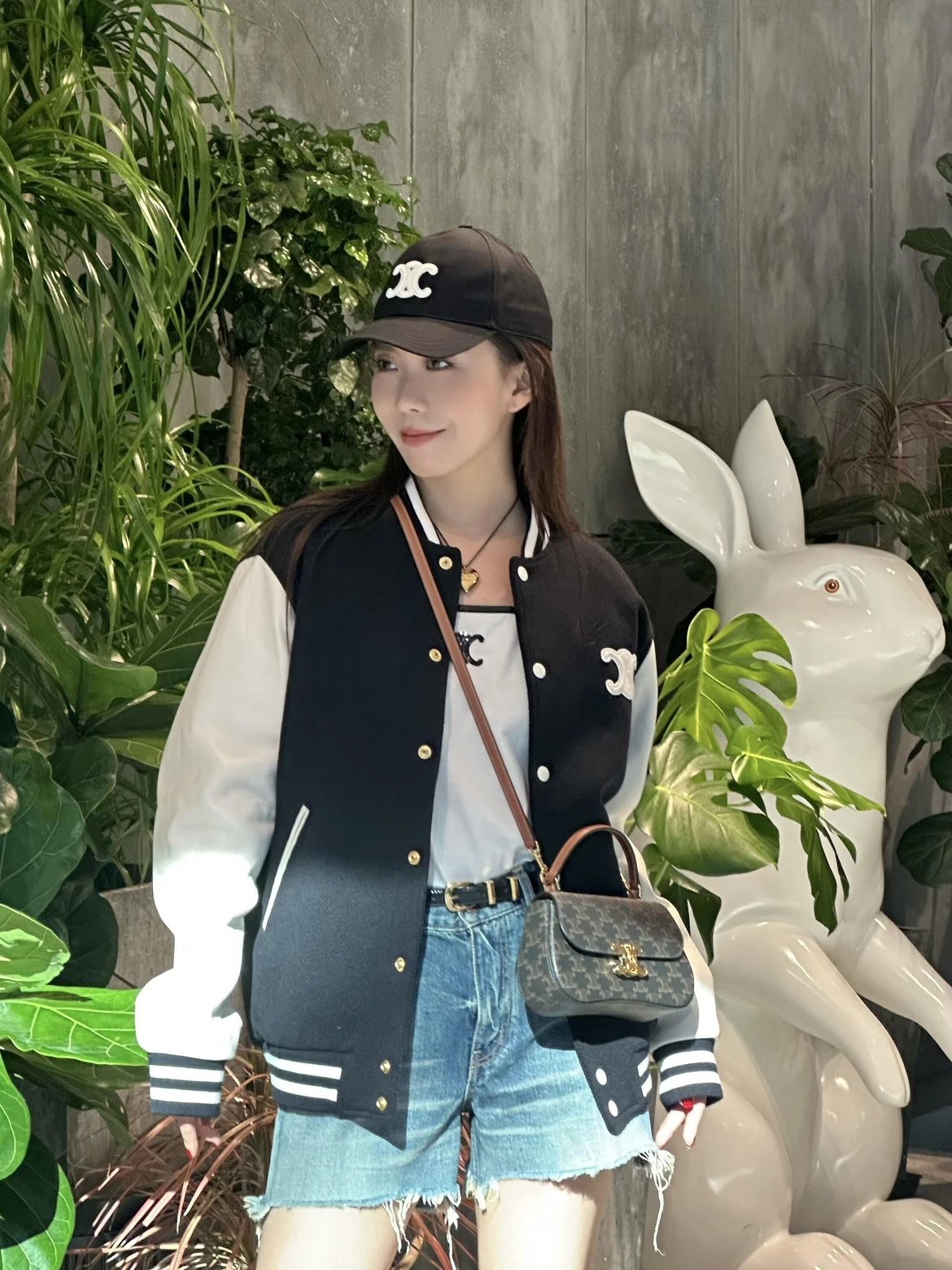 RD-C241 · Logo Varsity Jacket showcase view 5