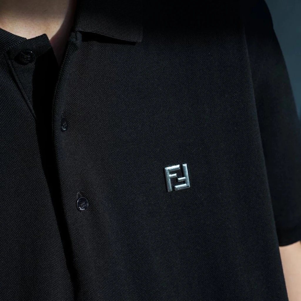 RD-C106 · Metal FF-Detail Short-Sleeve Polo showcase view 4