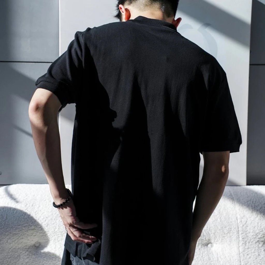 RD-C106 · Metal FF-Detail Short-Sleeve Polo showcase view 5