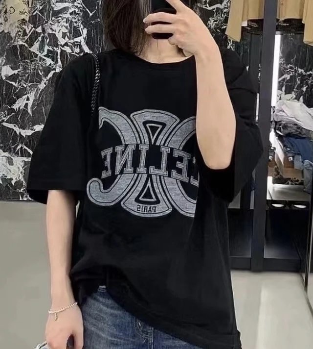 RD-C193 · Drawing Logo Cotton T-Shirt showcase view 12