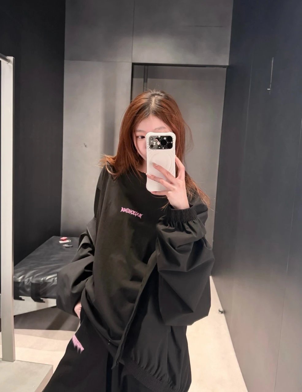 RD-C195 · Pink Letter Embroidery T-Shirt showcase view 8