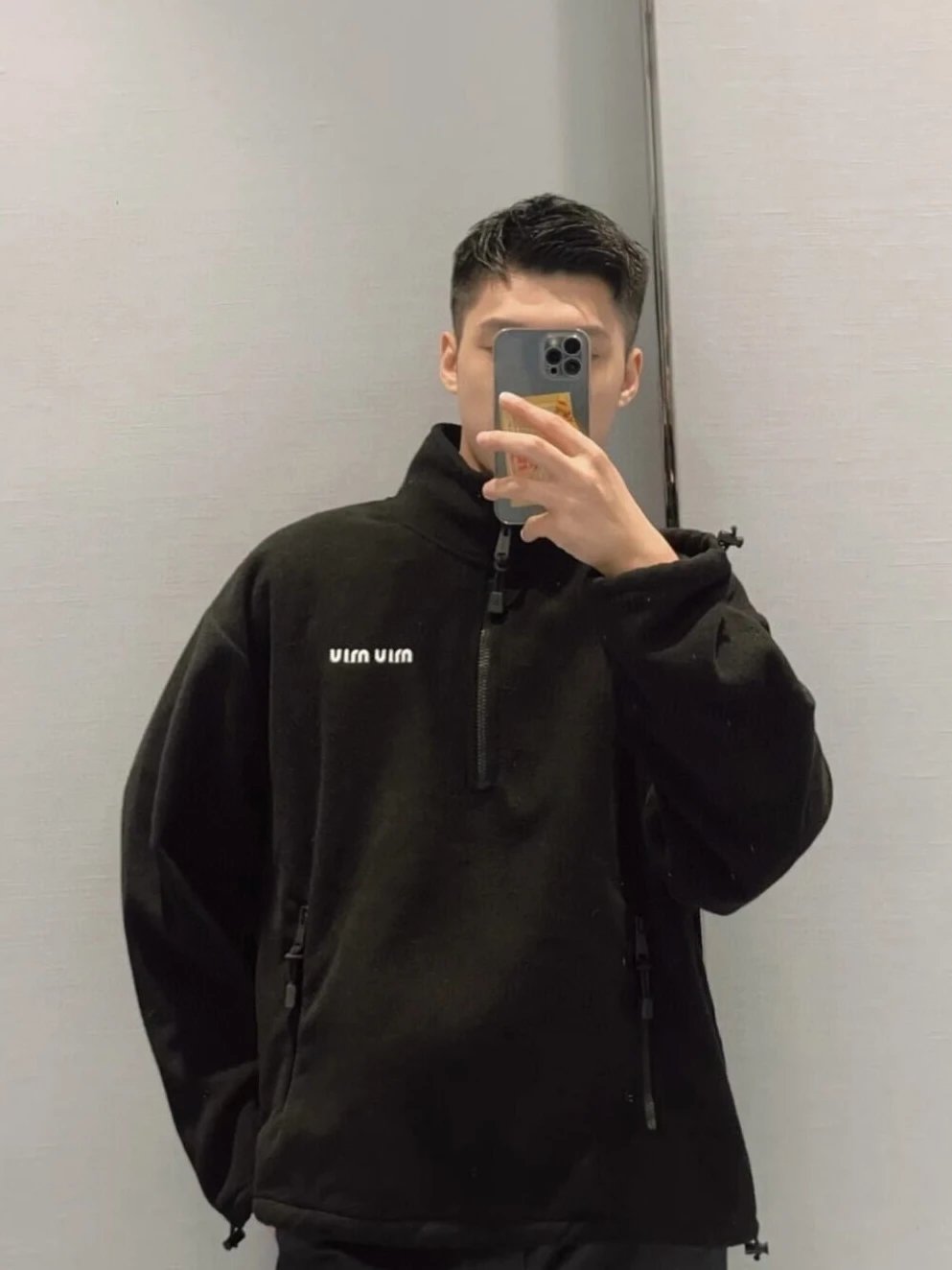 RD-C275 · Half-Zip Fleece Sweatshirt showcase view 8