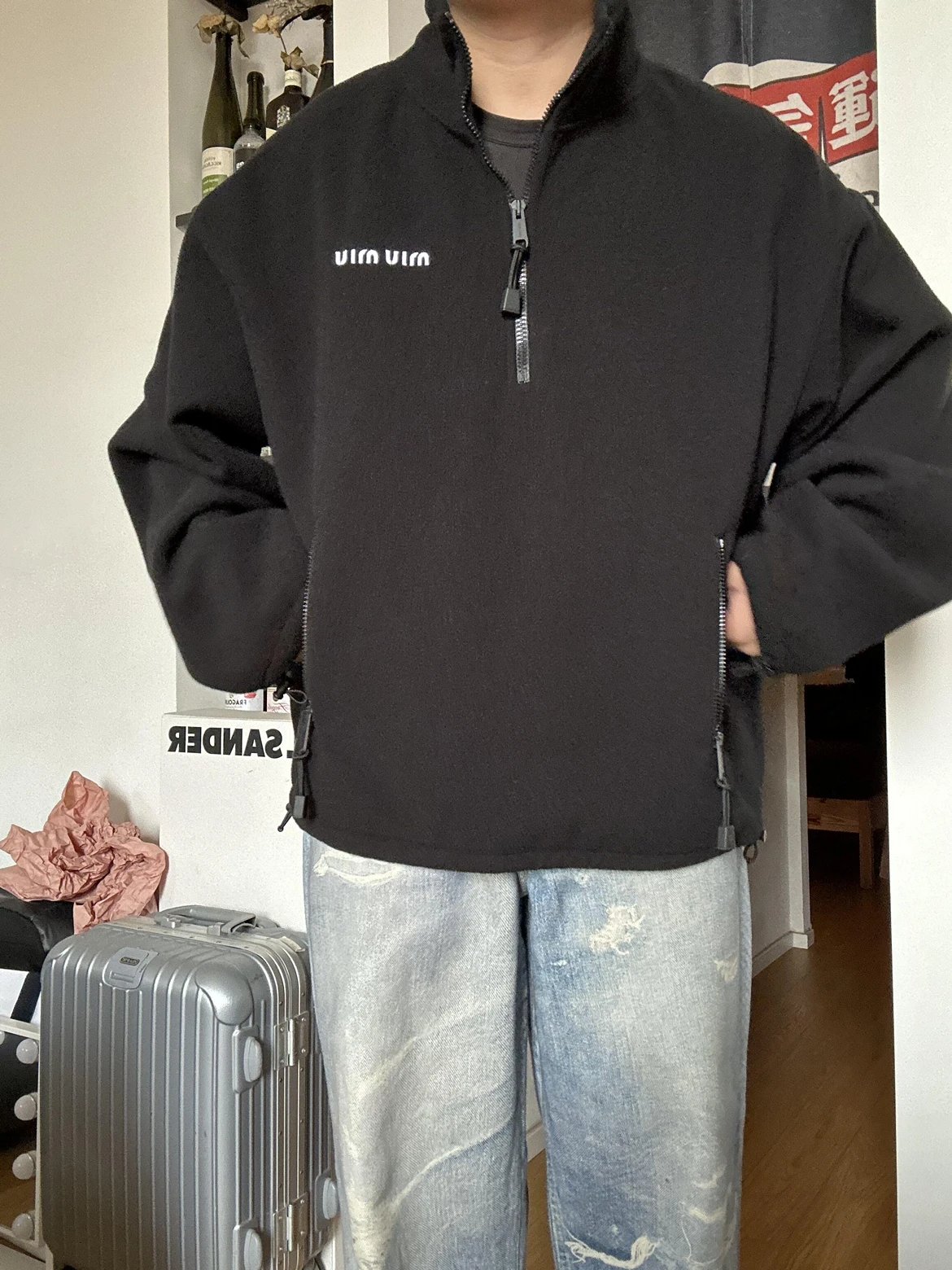 RD-C275 · Half-Zip Fleece Sweatshirt showcase view 12