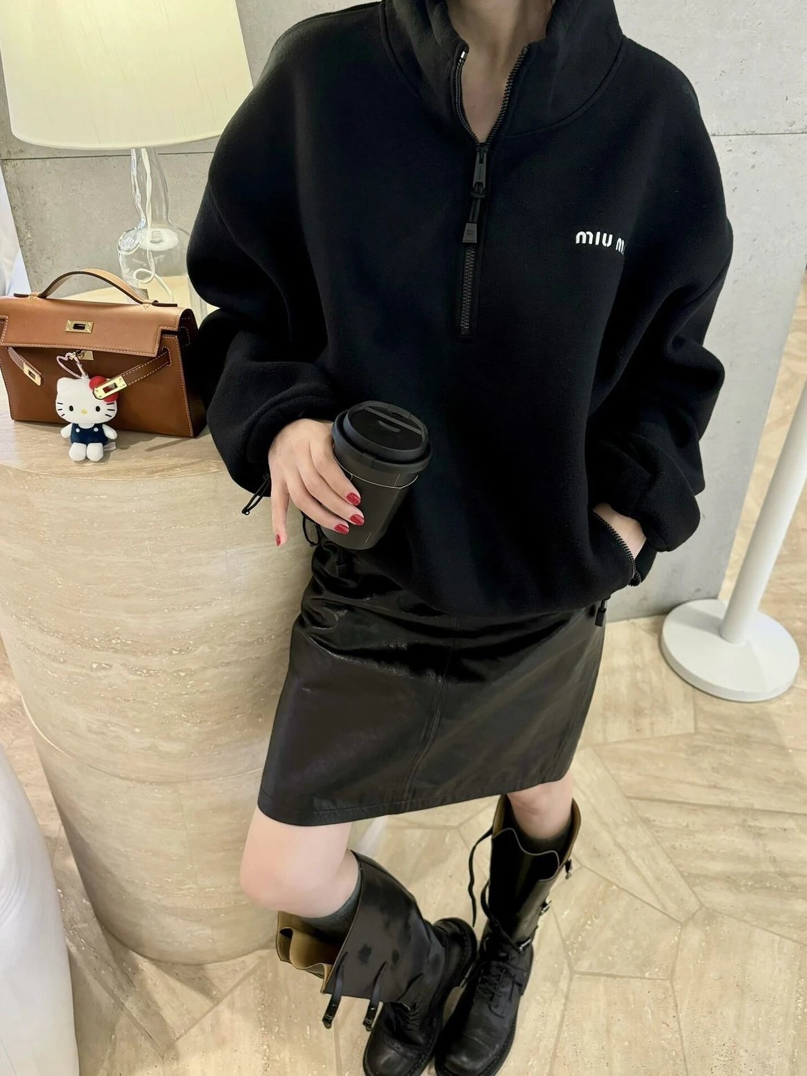 RD-C275 · Half-Zip Fleece Sweatshirt showcase view 13