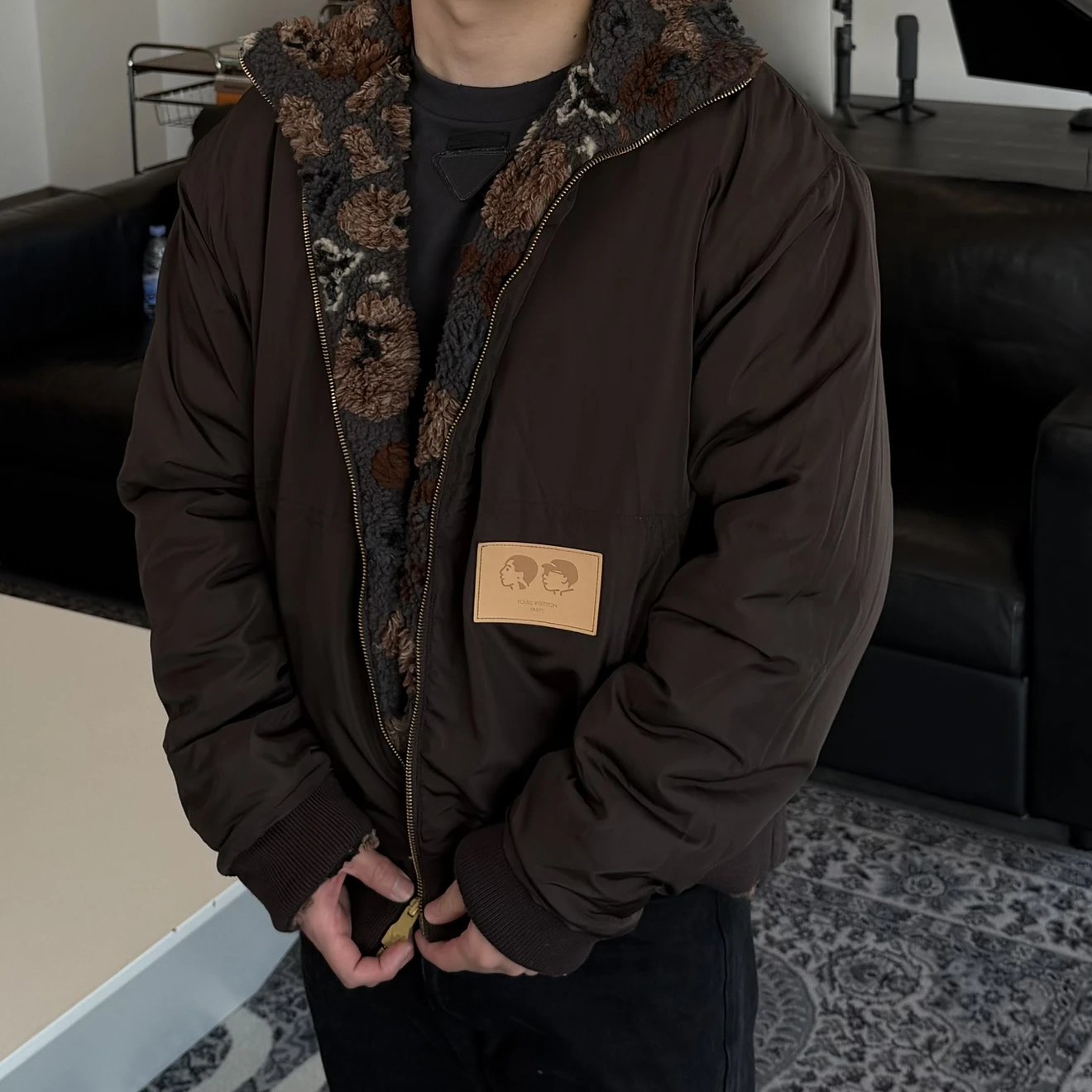 RD-C249 · Reversible Sherpa Jacket showcase view 8