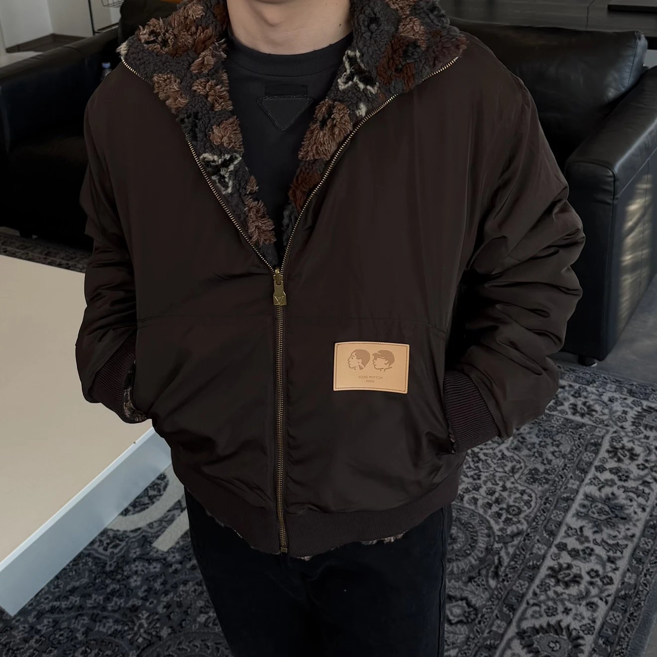 RD-C249 · Reversible Sherpa Jacket showcase view 9