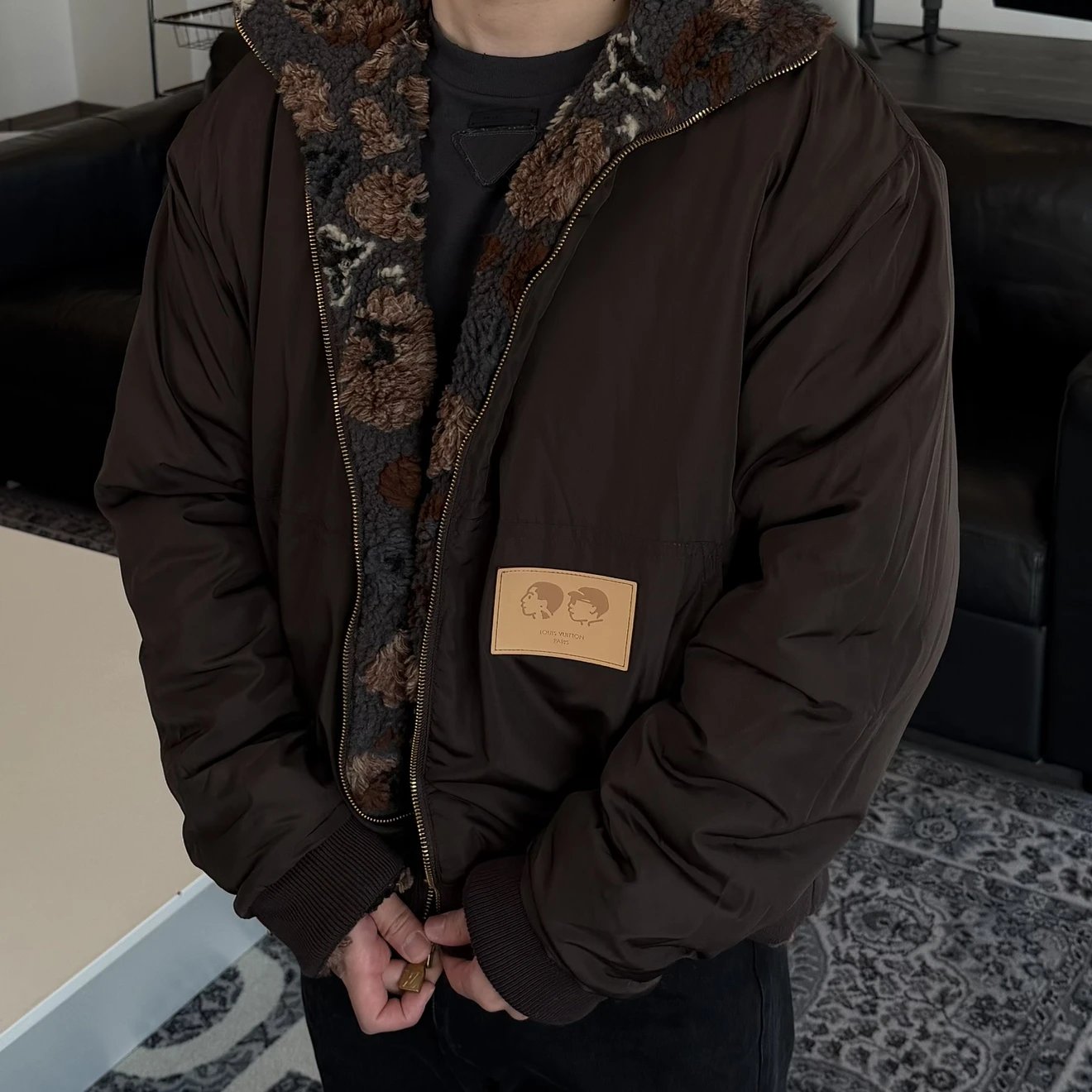 RD-C249 · Reversible Sherpa Jacket showcase view 11