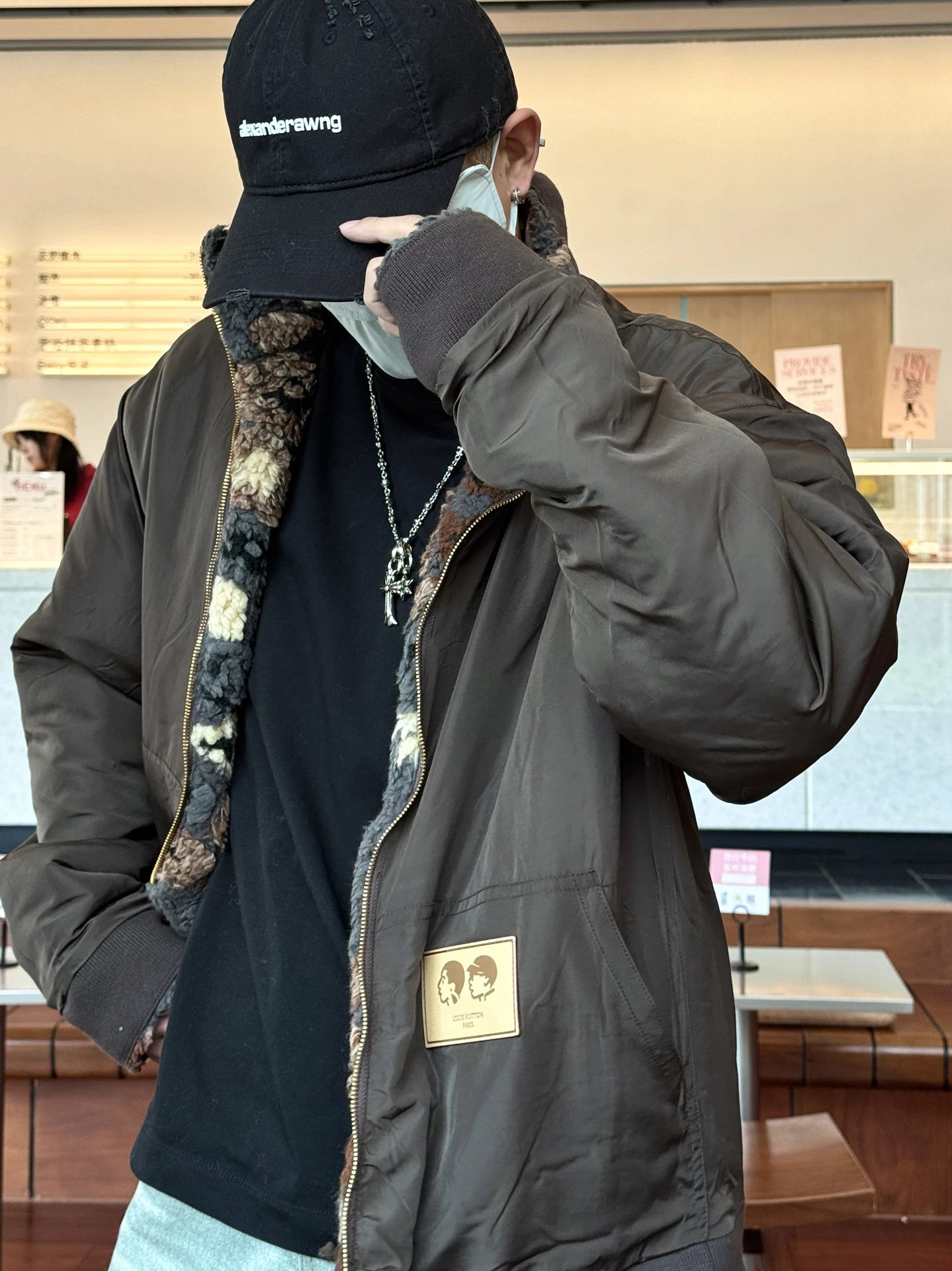 RD-C249 · Reversible Sherpa Jacket showcase view 15