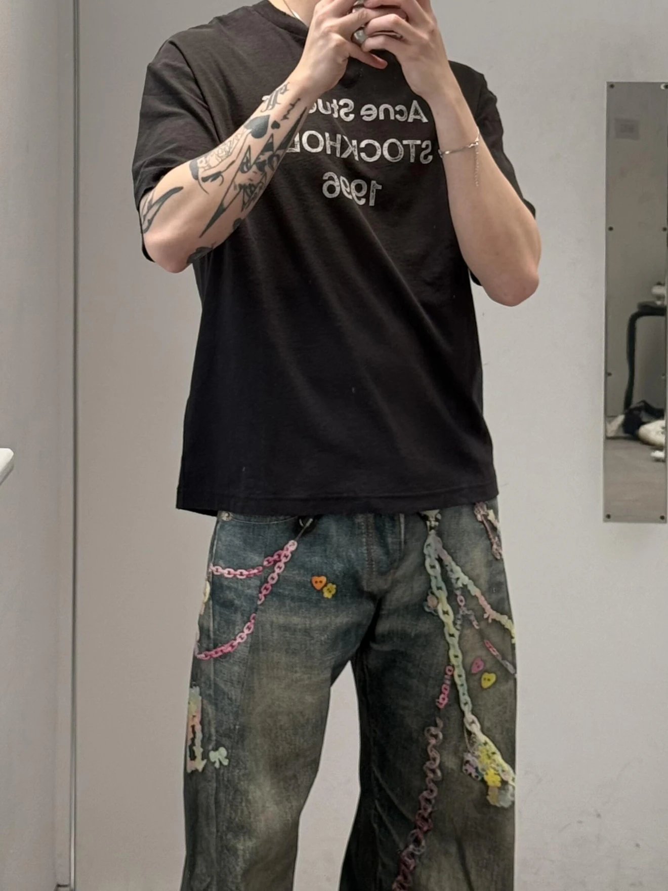 RD-C426 · 3D Candy-Chain Printed Jeans showcase view 5