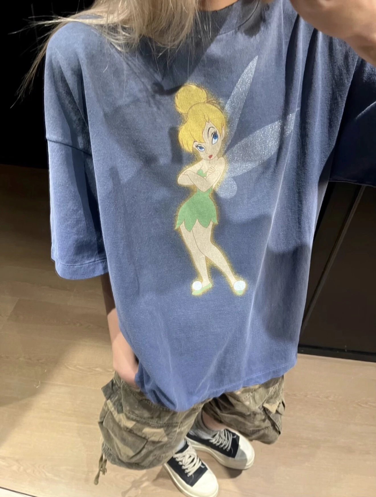 RD-C199 · Fairy Graphic Washed T-Shirt showcase view 5