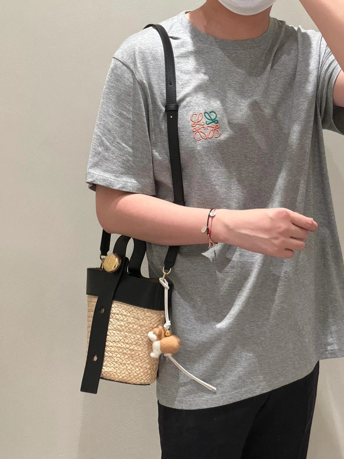 RD-C201 · Small-Logo Embroidered Crewneck T-Shirt showcase view 8