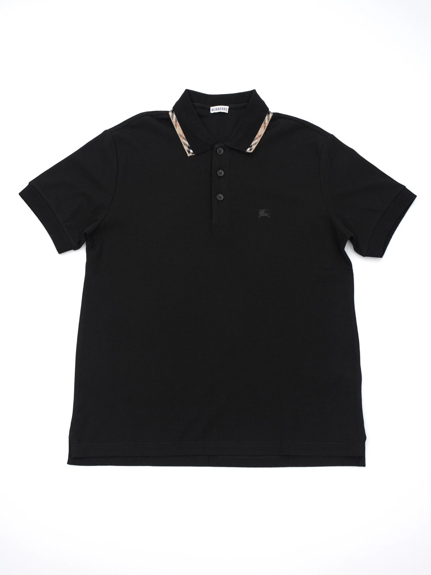 RD-C110 · Check-Trim Cotton Piqué Polo showcase view 5