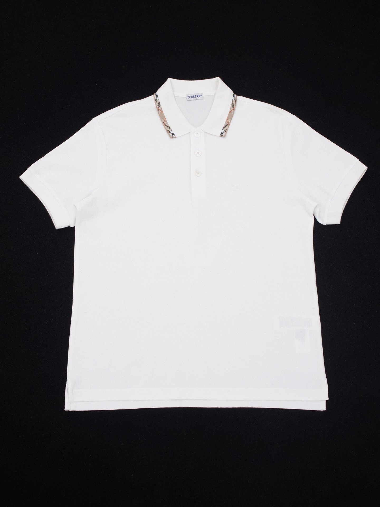 RD-C110 · Check-Trim Cotton Piqué Polo showcase view 7