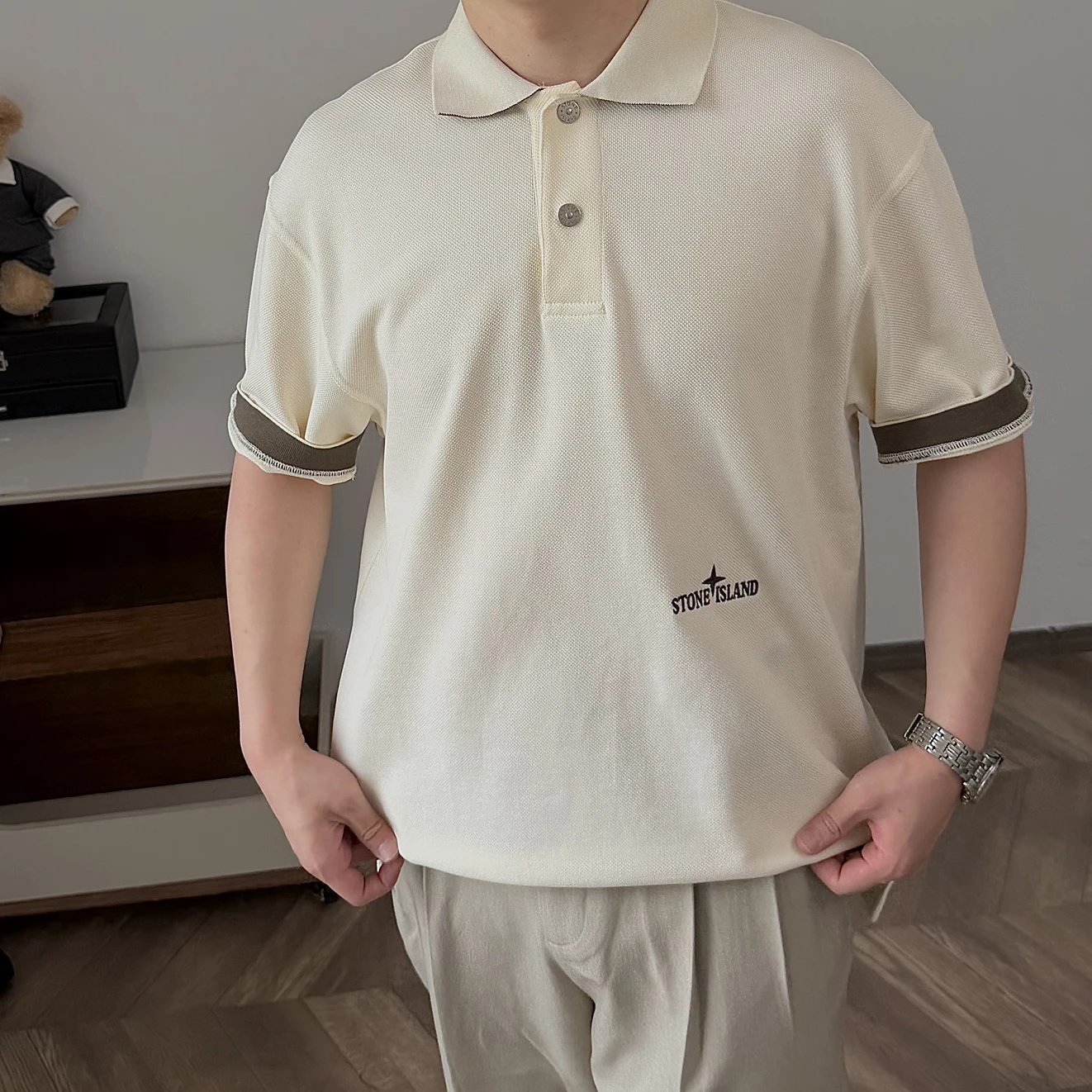 RD-C112 · Flowfit Piqué Polo showcase view 4