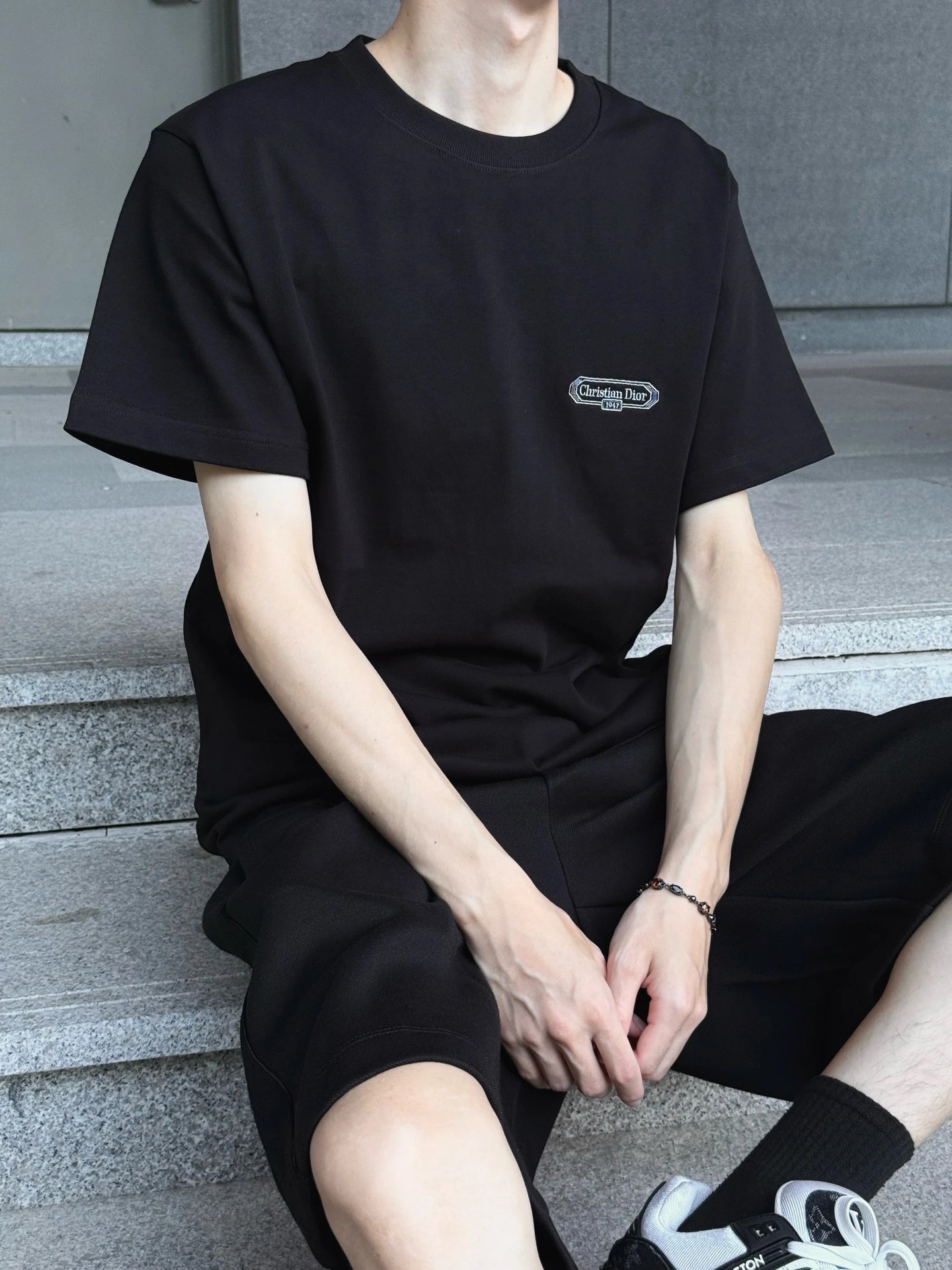 RD-C207 · Embroidered Label T-Shirt showcase view 8
