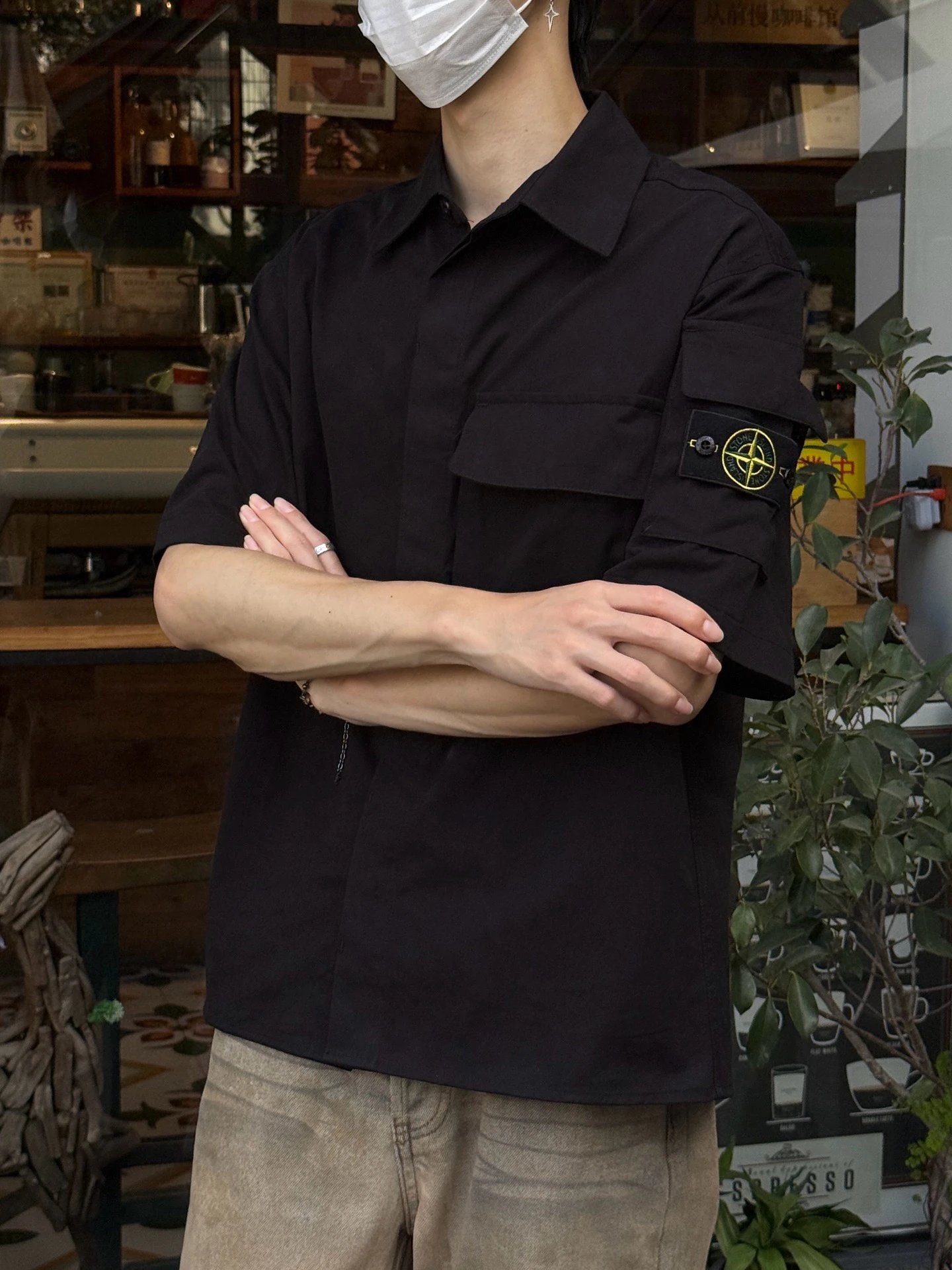RD-C209 · Short-Sleeve Utility Shirt showcase view 3