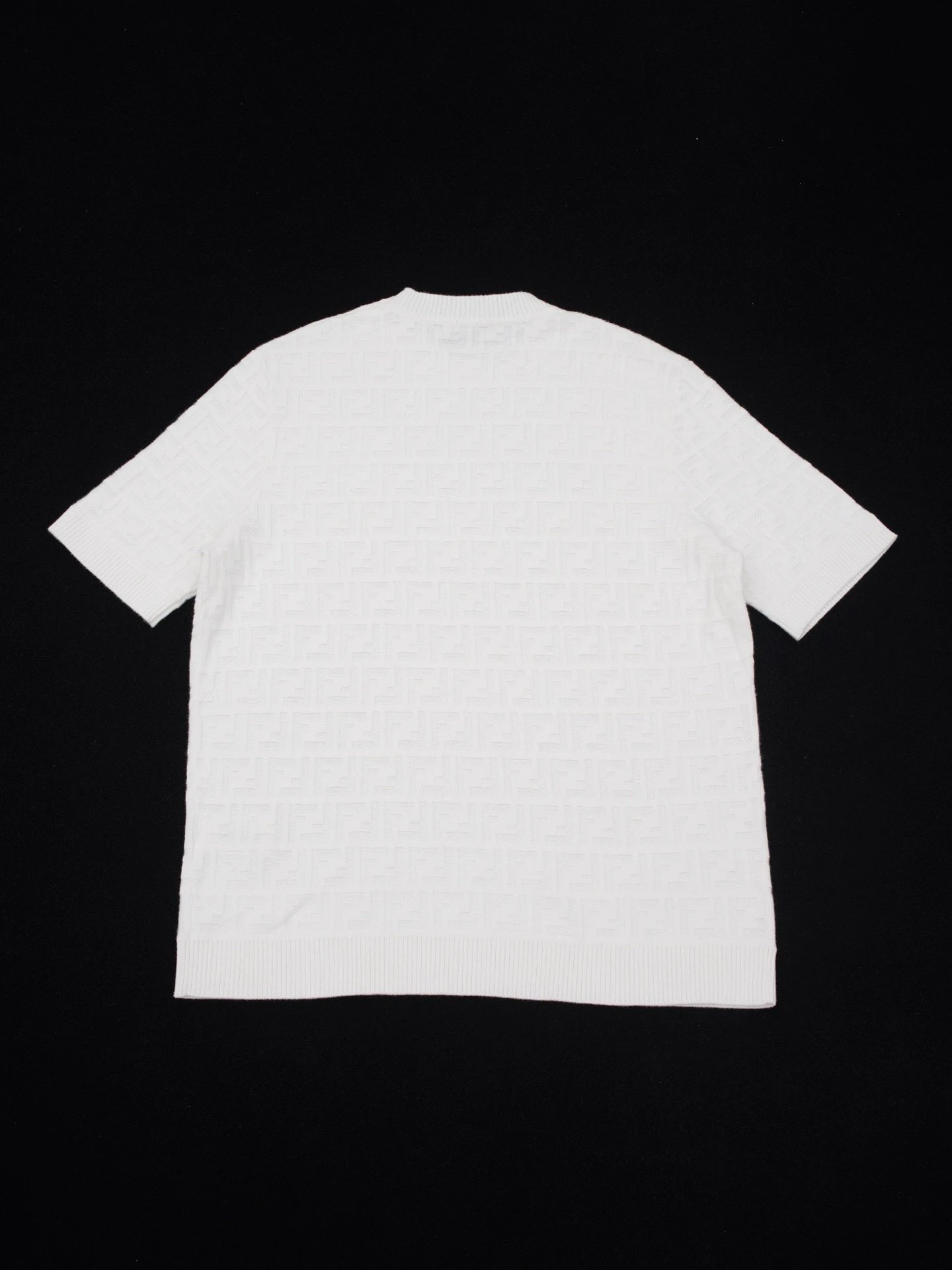 RD-C064 · Double-F Jacquard Knit T-Shirt showcase view 7
