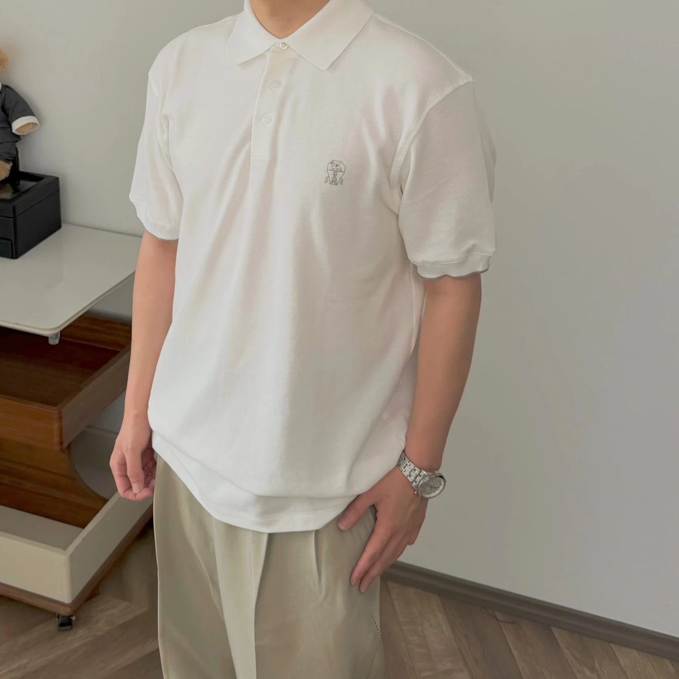 RD-C113 · Printed Piqué Polo showcase view 1