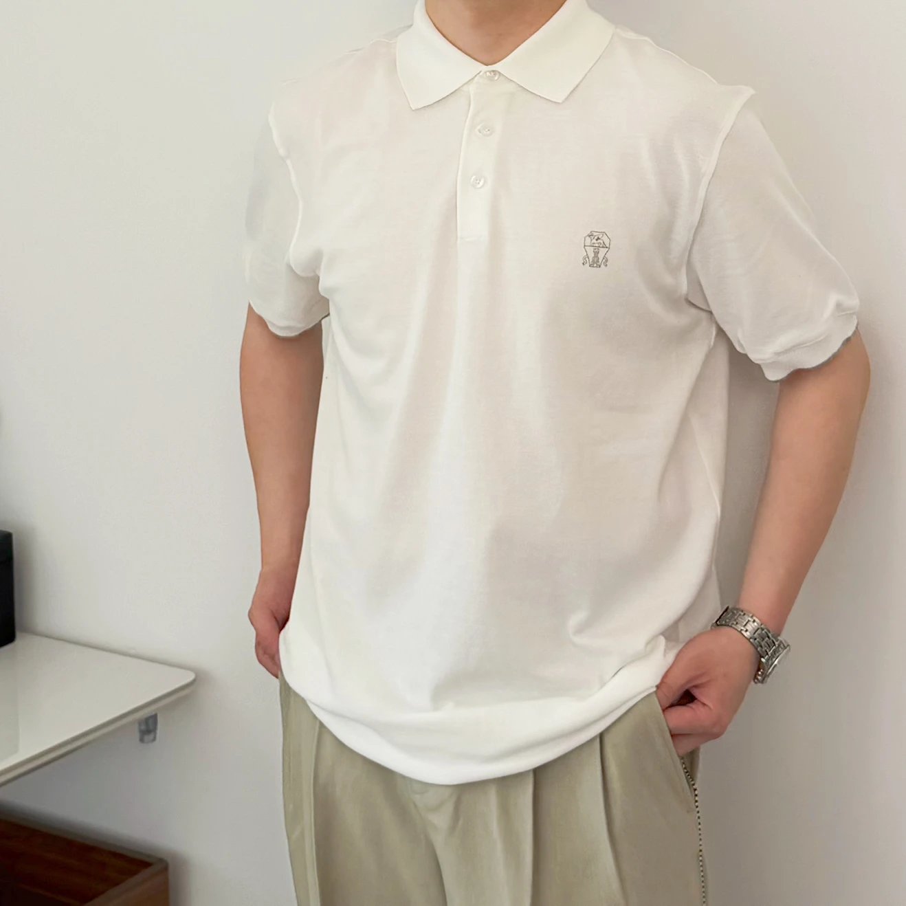RD-C113 · Printed Piqué Polo showcase view 2