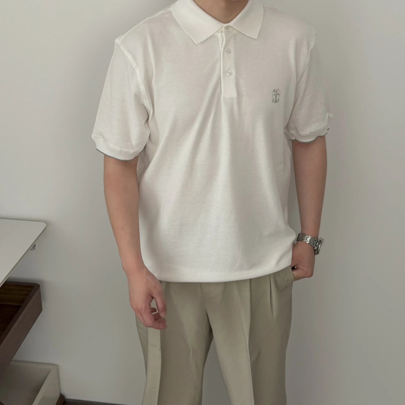 RD-C113 · Printed Piqué Polo showcase view 3
