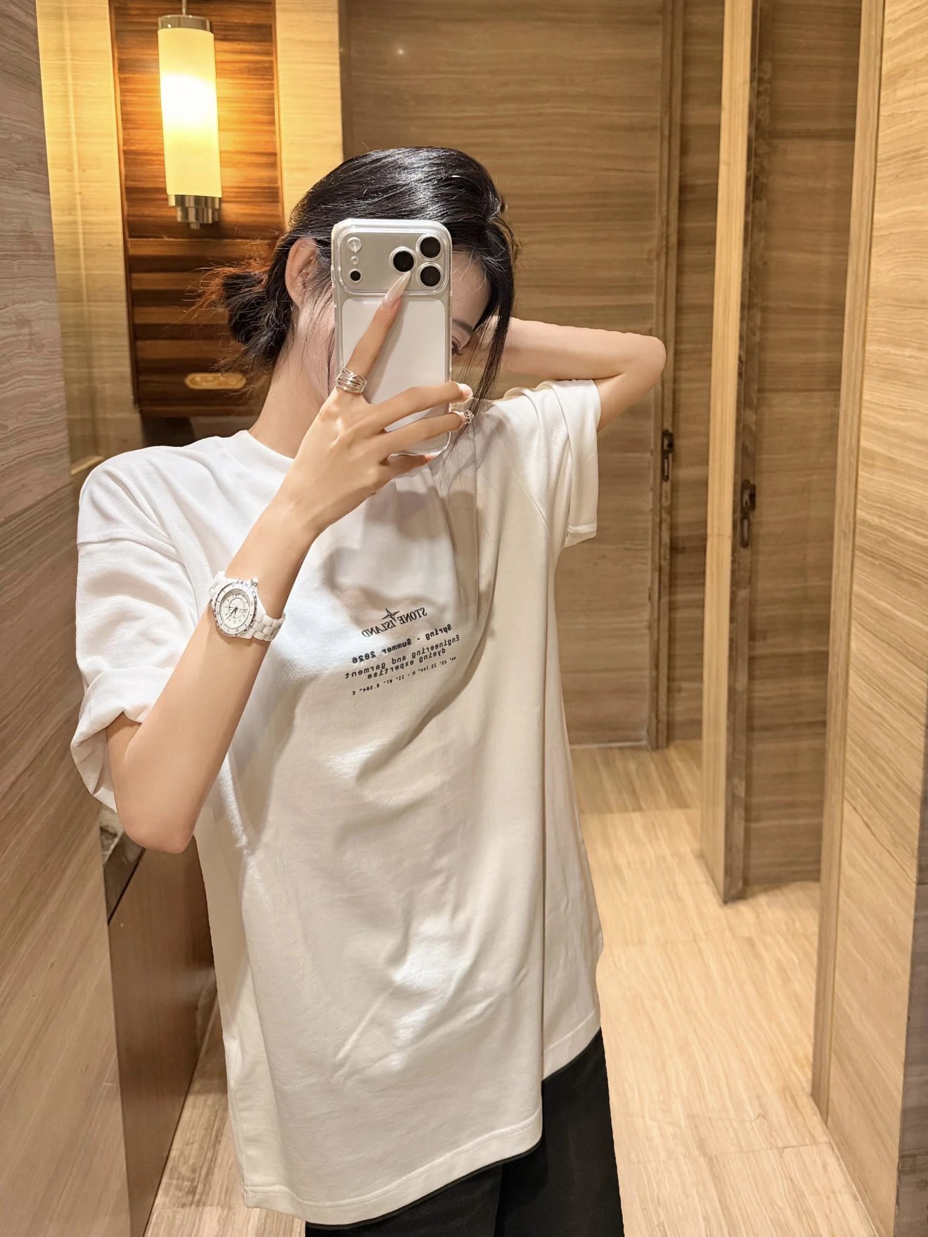 RD-C074 · Compass Graphic Heavyweight T-Shirt showcase view 13