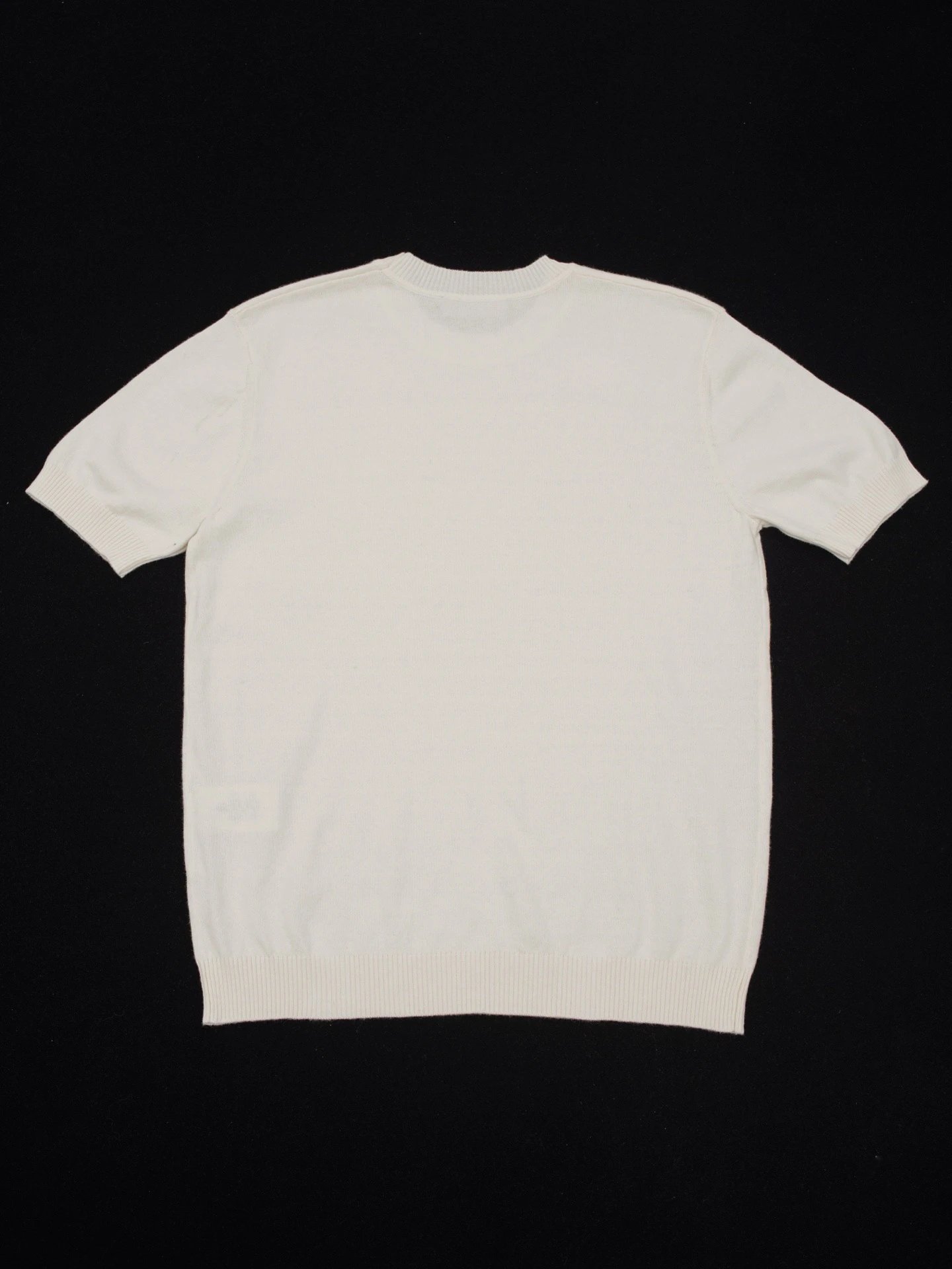 RD-C075 · Cashmere-Cotton Knitted Short-Sleeve showcase view 5