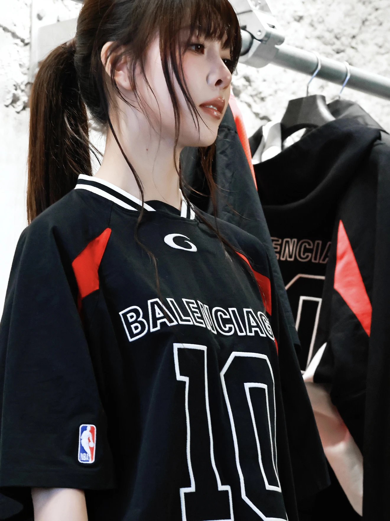 RD-C088 · NBA Embroidered Mesh Shorts showcase view 5