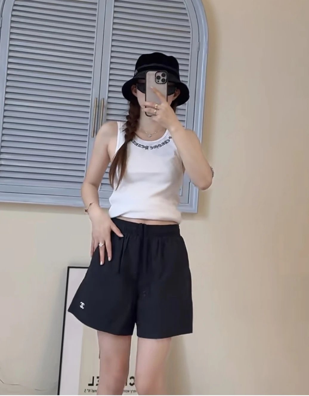 RD-C307 · Mesh-Lined Nylon-Cotton Casual Shorts showcase view 5